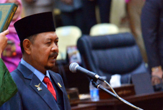 DPRD Kepri Paripurnakan Pasangan Sani-Nurdin 1 Februari 2016