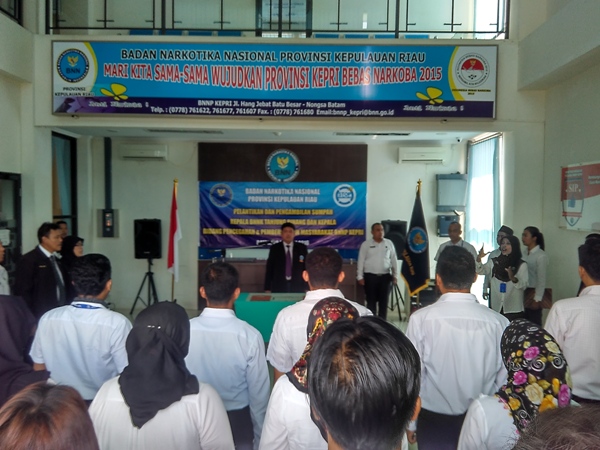 2 Penjabat Baru Dilantik Kepala BNN Kepri