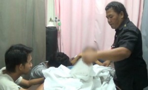 korban ledakan petasan
