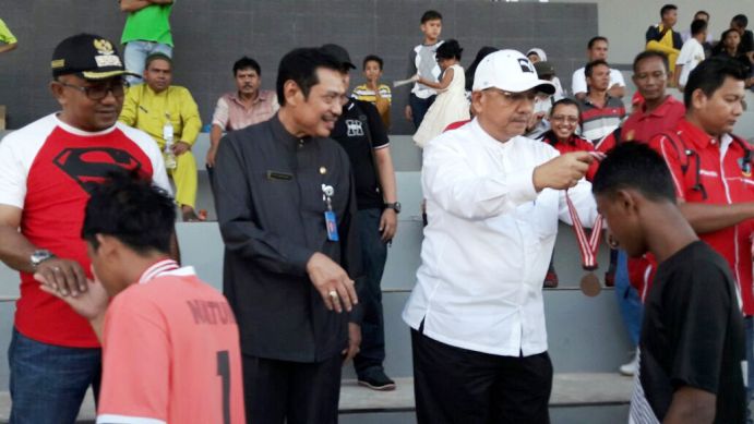 Raih 24 Emas, Kontingen Popda Tanjungpinang Juara Umum ke II