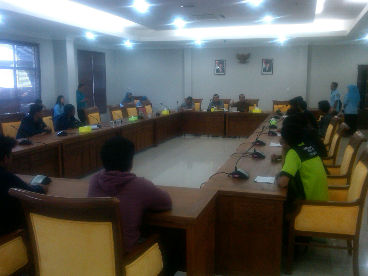 RDP Mahasiswa Terkait Restribusi Parkir