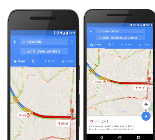 Hindari Kemacetan, Google Luncurkan Fitur terbaru