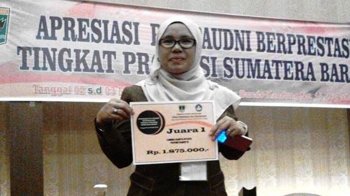 Kenalkan Teori “Baalua”, Guru Ini Wakili Sumbar ke Tingkat Nasional