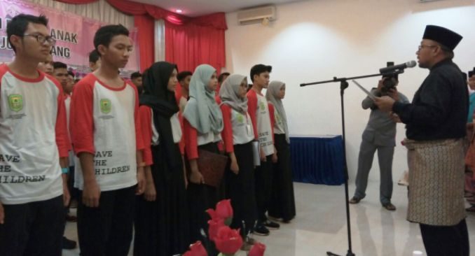 Lis Darmansyah Kukuhkan Forum Anak Kota Tanjungpinang