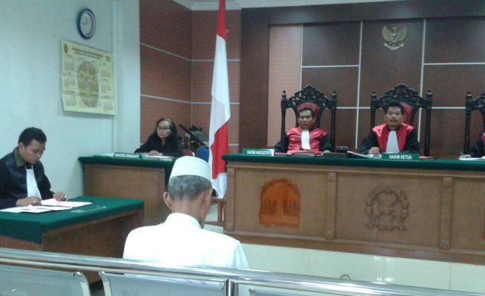 Jaksa Tuntut Terdakwa Pensiunan Polisi Ini 6 Bulan Penjara 