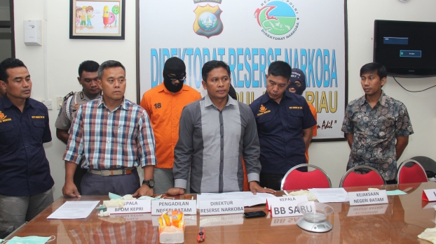 Diresnarkoba Polda Kepri Musnahkan Narkotika dari 5 Tersangka