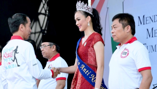 Presiden Jokowi : Kejar! Tangkap! Hantam Pelaku Penyalahgunaan Narkoba di Indonesia