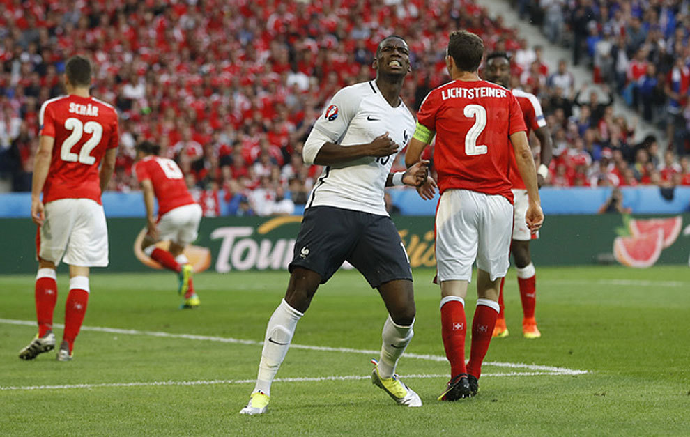 Hasil Seri, Prancis dan Swiss Melaju Ke 16 Besar paris vs swis euro 2016