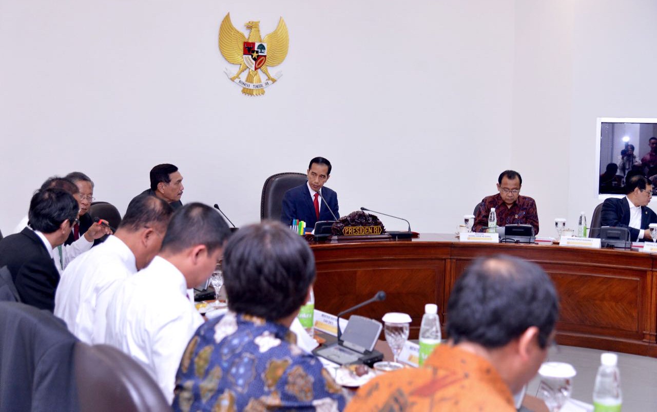 Sidang Kabinet Jokowi 2016