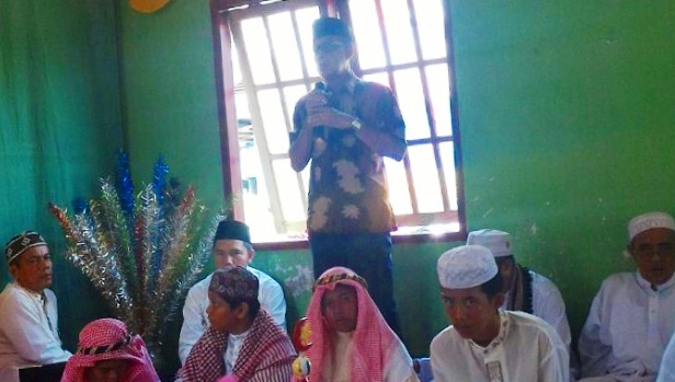 Pawai Perdana Khatam Al Quran TPQ Al Hidayah di Bungguran Timur Natuna