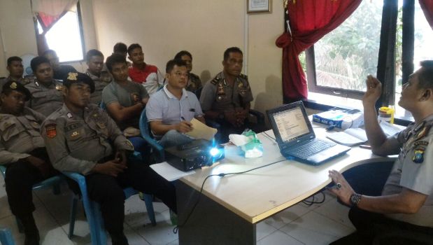 Kapolres Natuna Sosialisasi Program “Polisi Gi Kampong”