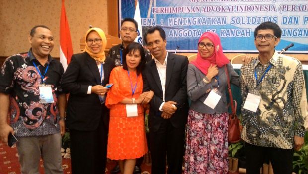 Muscab II DPC Peradi, Bistok Nadeak SH Terpilih Aklamasi Ketua Peradi Batam