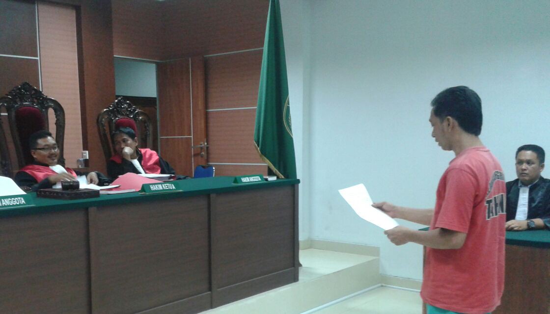 Pakai Sabu, Mantan Ajudan Walikota Batam Ditutut 4 Tahun Penjara