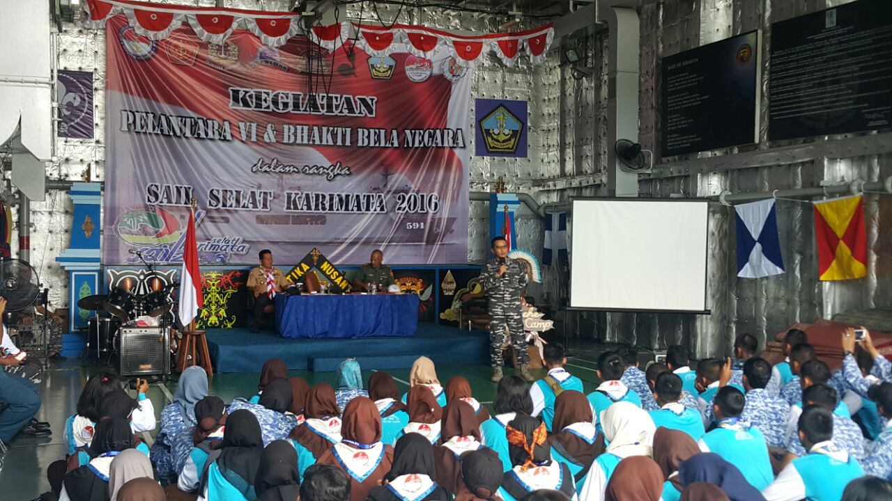 Danlanal Natuna Sambut 500 Peserta Pelantara 2016 