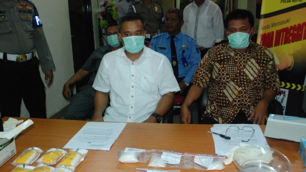 Direktorat Narkoba Polda Kepri Musnahkan 725 Gram Sabu 2 Tersangka