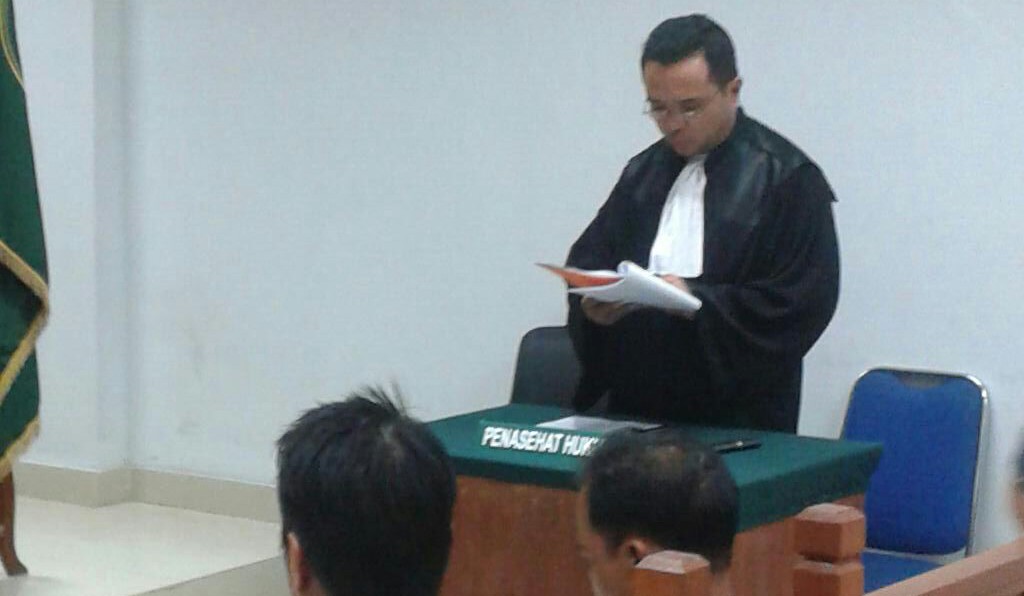 Replik PH Terdakwa Rudi Liu, JPU Tetap Pada Tuntutan 26 Bulan Penjara