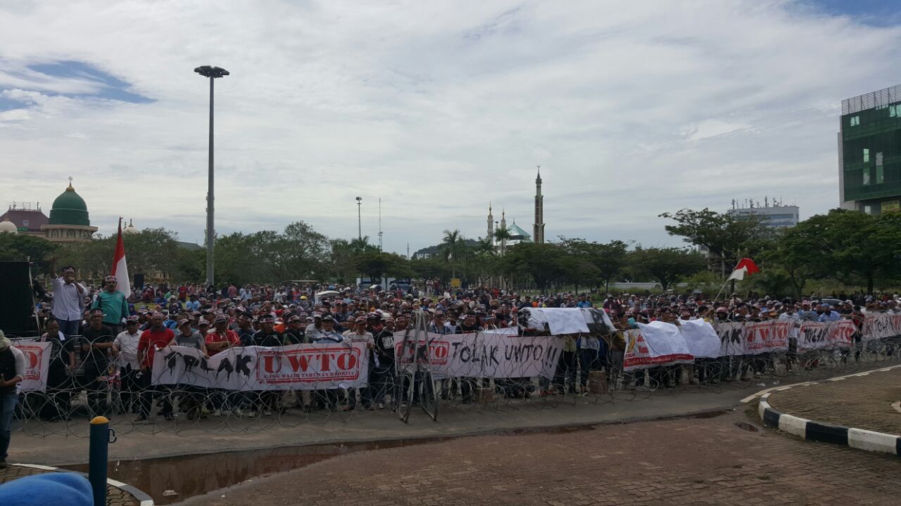 Demo Tolak UWTO “Masyarakat Melayu” Desak Realisasikan Kampung Tua