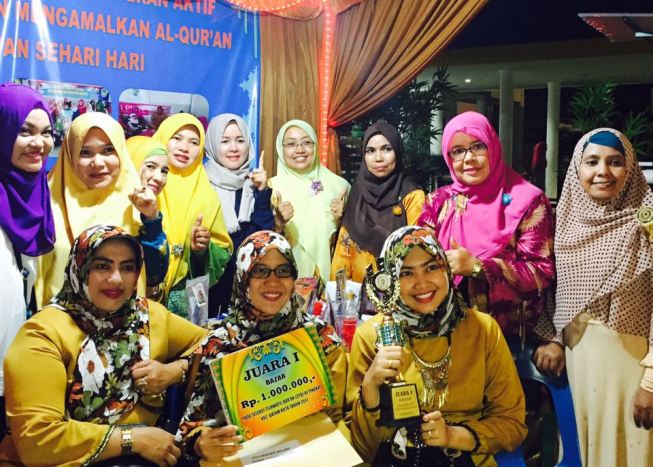 Selain Juara Umum STQ, Stand PKK Kelurahan Belian Juga Raih Juara I