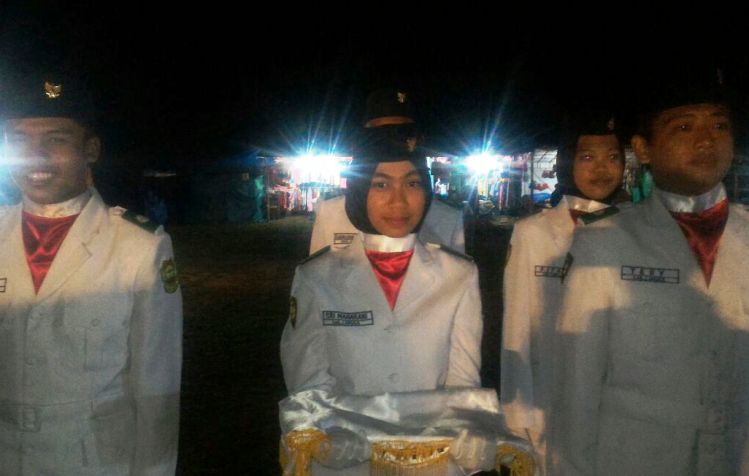 Senang, Setiap Kegiatan Pemkab Lingga Paskibraka Selalu Dilibatkan