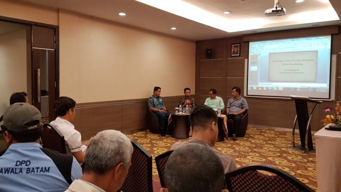 Danlantamal dan Pemred Kepri