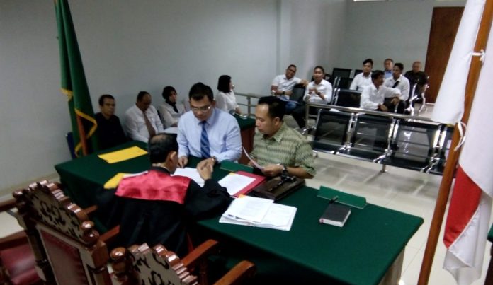 Suasana Sidang di PN Batam Pra Peradilan SP3 Kasus Mantan Walikota Batam Pinjam Uang Bos Silver Cab