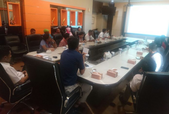 Sekper bright PLN Batam dan Wartawan asal Manokwari