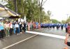 HUT RI ke 72, Bupati Bintan Lepas 300 Tim Peserta Gerak Jalan 8 dan 17 KM