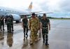 Setelah Sholat Dhuha, Panglima TNI Gatot dan Rombongan Terbang ke Anambas