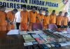 NEWS FOTO : Press Release Pengungkapan Kasus Tindak Pidana di Polresta Barelang