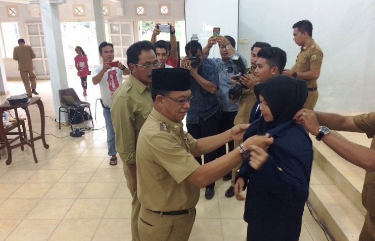 Kuliah Perdana 105 Mahasiswa D1 Pertanian IPB Bogor dan Pemkab Lingga