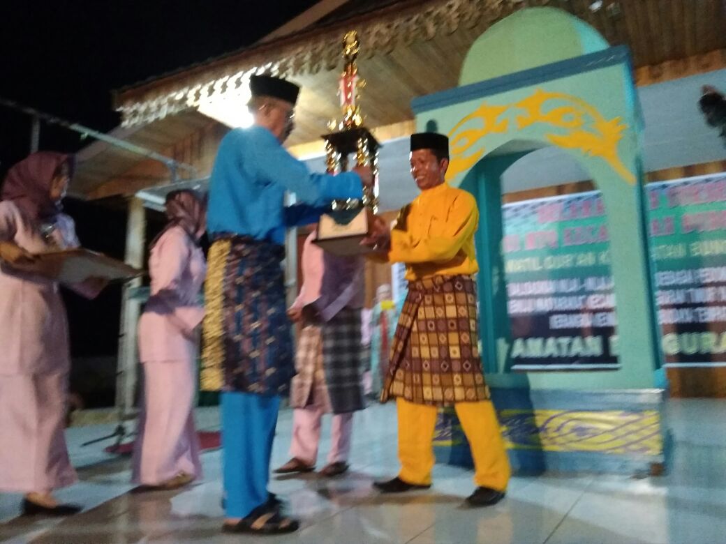 Desa Batu Gajah Juara MTQ ke 7 Tingkat Kec Bungguran Timur Natuna