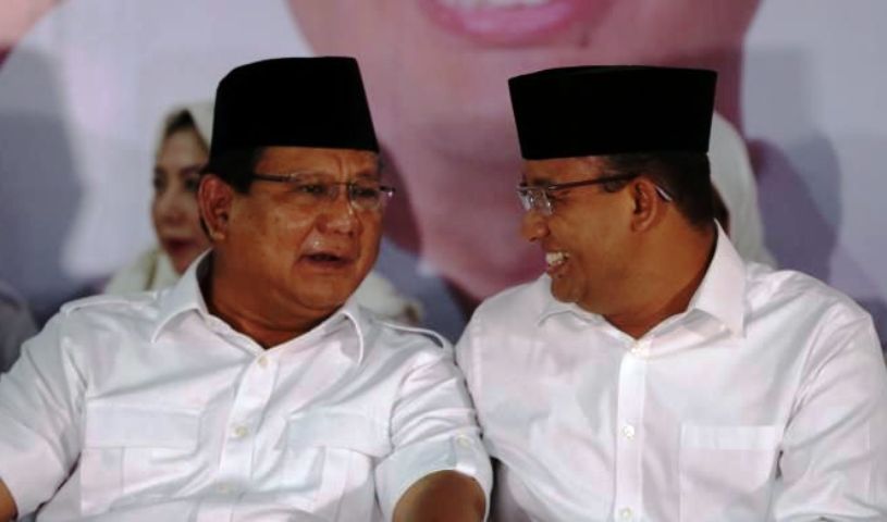 Prabowo Janji Hadiri Pelantikan Anies Sandi di Istana Negara