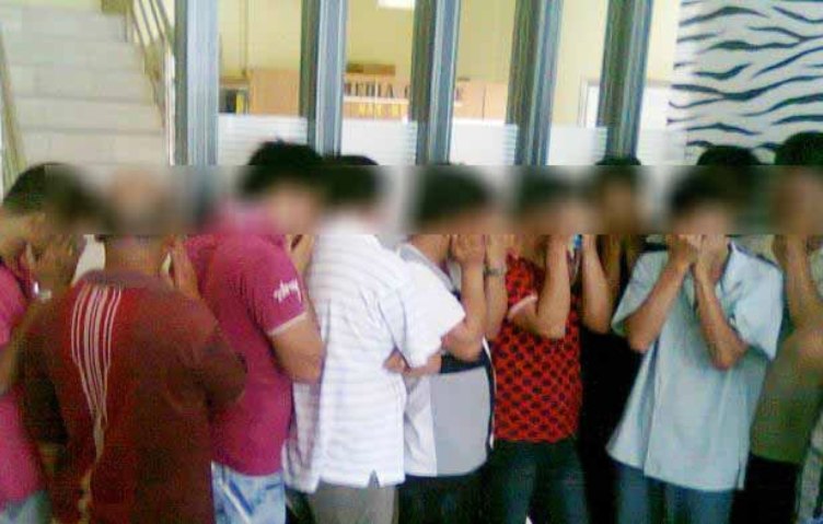 Satreskrim Tanjungpinang Amankan 10 Penjudi Cingkoko di Potong Lembu