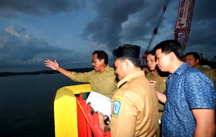 Gubernur Kepri Rancang agar Pelantar I dan Pelantar II Tanjungpinang Terhubung