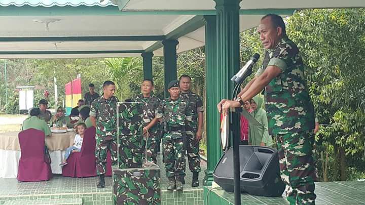 Danrem 033 Wira Pratama Gabriel Lama