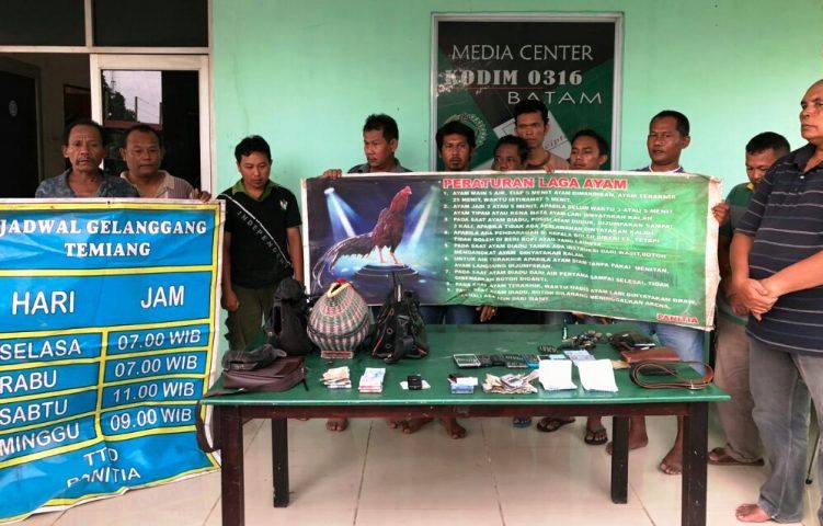 Wartakepri, Diamankan tempat sambung ayam Wartakepri, Diamankan tempat sambung ayam
