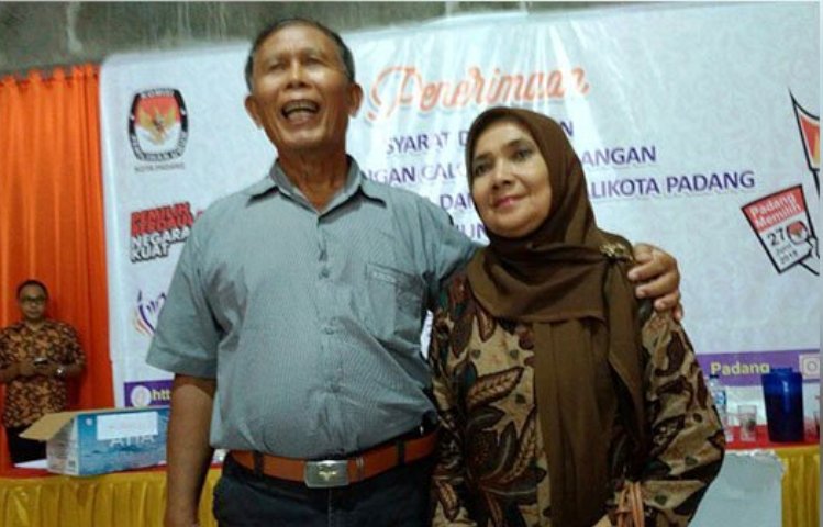Akankah Kota Padang Pecah Rekor, Suami Istri Ini Maju Pilwako 2018