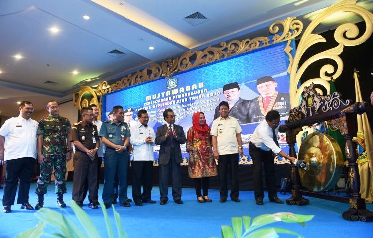 Nurdin: Musrenbag 2018 Penting Bekerja Sama Melakukan Terobosan Kreatif dan Energik Wartakepri, Gubenur AKepri Nurdin, melakukan pembukaan