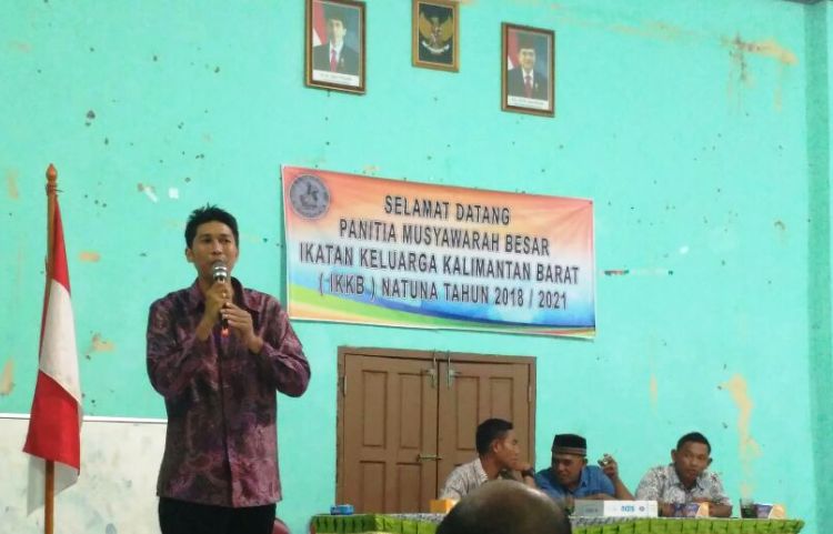 Dede Muhamad Ramli Dipercaya Ketua Ikatan Keluarga Kalimantan Barat Natuna