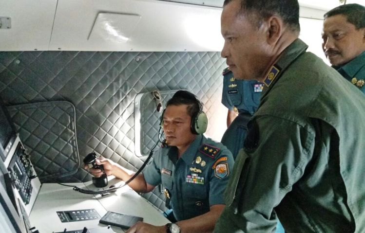 Pangarmabar Laksamana Muda TNI Yudo Margono Pimpin Langsung Patroli Udara di Selat Malaka