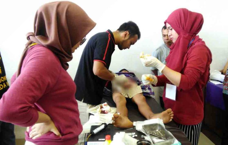 Forum Kita Peduli Sesama dan Pemuda Natuna Gelar Sunatan Massal