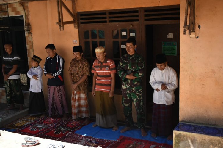 Satgas TMMD Reguler Pasegeran Membawa Nuansa Islami