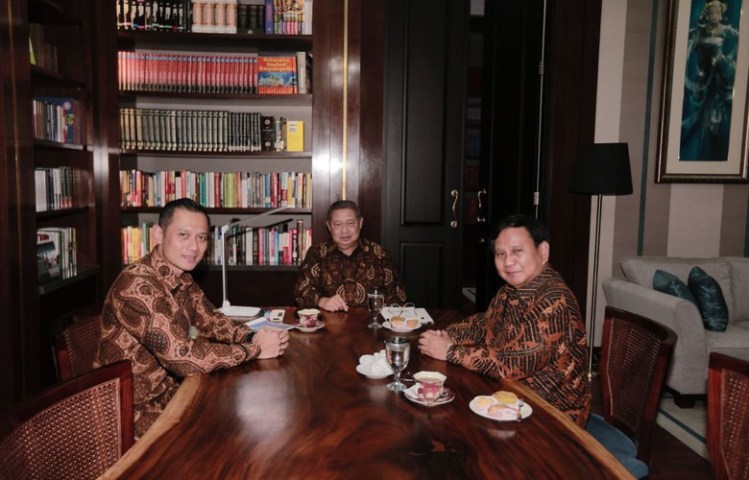 Ternyata Dalam Pertemuan Ketum Geridra Prabowo dan Ketum Demokrat SBY, AYH Ikut Juga