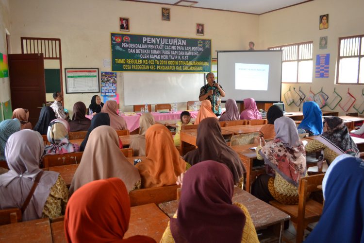 Warga dan TTMD Kodim Banjarnegara Jawa Timur 2018