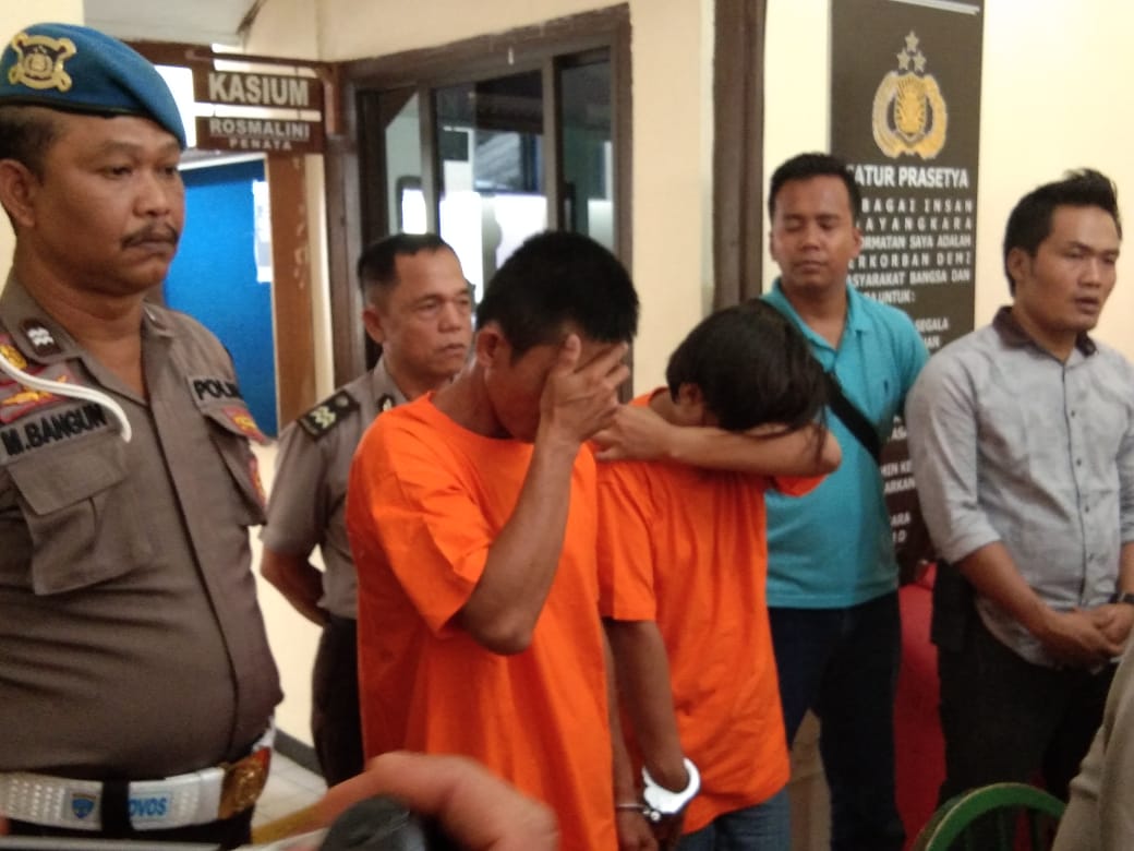 Jajaran Polres Tanjungpinang Ciduk 2 Predator Anak