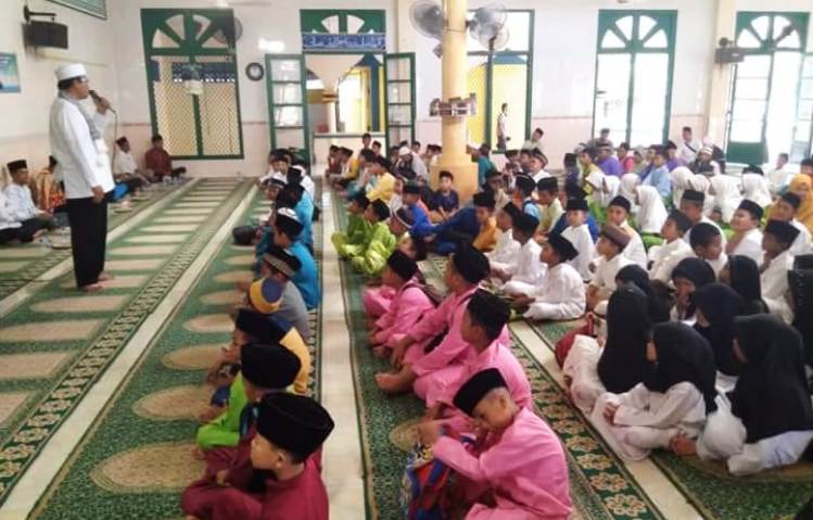 Ratusan Santri TPQ di Kabupaten Natuna Hadiri Tabliq Akbar Tahun Baru Islam 1440 H