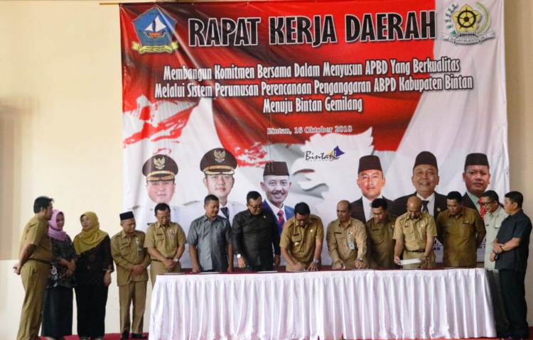 Bupati Bintan Apri Sujadi Sambut Baik Rapat Kerja Daerah untuk APBD Berkualitas