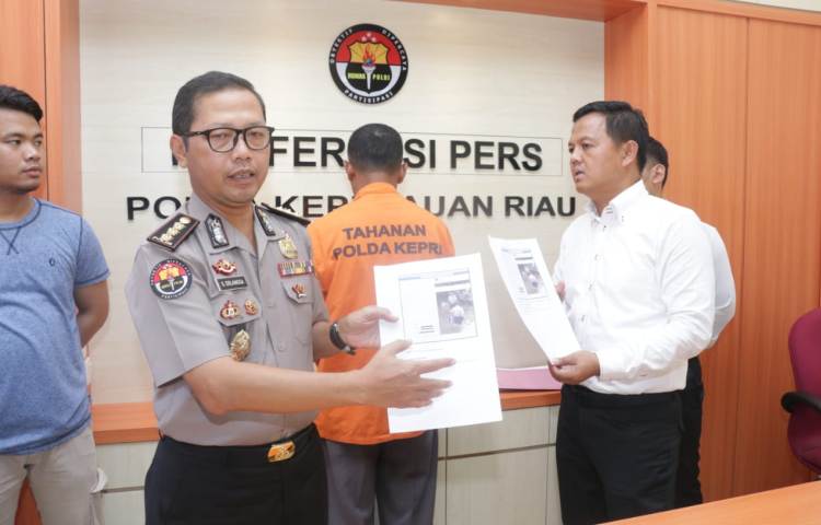 Sebar Berita dan Foto HOAX, JA Warga Batam Dibekuk Polda Kepri Terkait Posting Ini