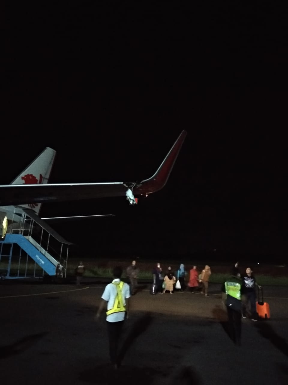 Sayap Pesawat Sobek Inilah Penjelasan Operasional Lion Air Penerbangan JT-633 Rute Bengkulu ke Soekarno-Hatta, Tangerang