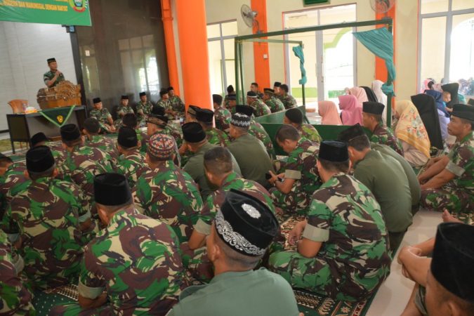 Kasi Persrem 033/WP Kol Inf Budhi Utomo, S.I.P, Buka Acara Peringatan Maulid Nabi Muhammad SAW